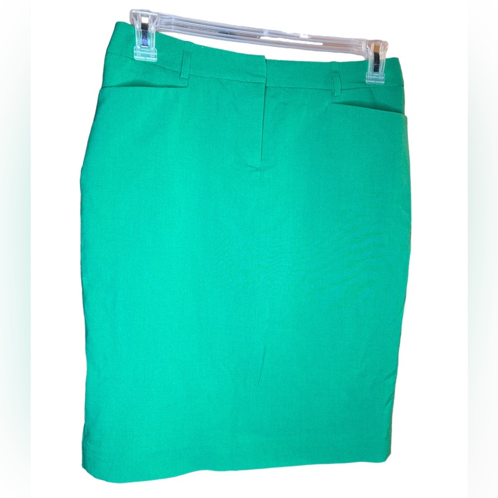 Women’s turquoise pencil skirt